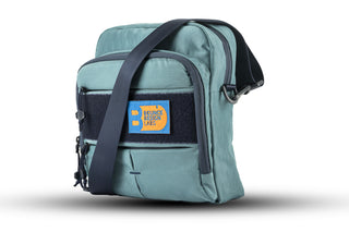 Dapper Satchel Plus - Blue Mirage