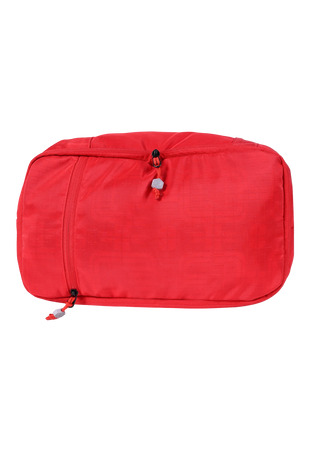 Origami Tote Rosso, folded flat