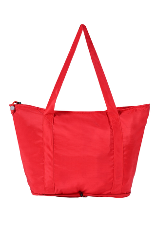 Origami Tote Rosso, back