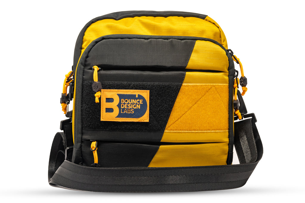 Dapper Satchel Plus BumbleBee | EDC Crossbody Bag | BDL – BounceDesignLabs