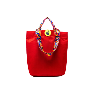 Puzzle Tote - Solar Red
