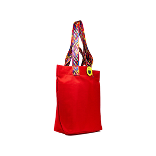 Puzzle Tote - Solar Red