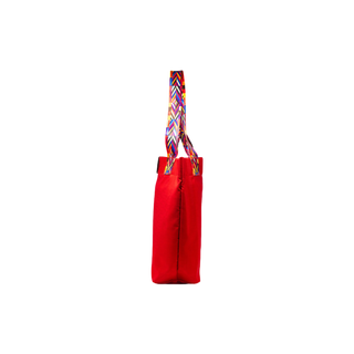 Puzzle Tote - Solar Red
