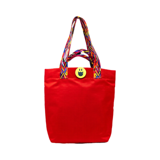 Puzzle Tote - Solar Red