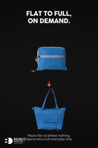Origami Tote flat to full mobile