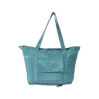 Origami Tote in Laguna, front view
